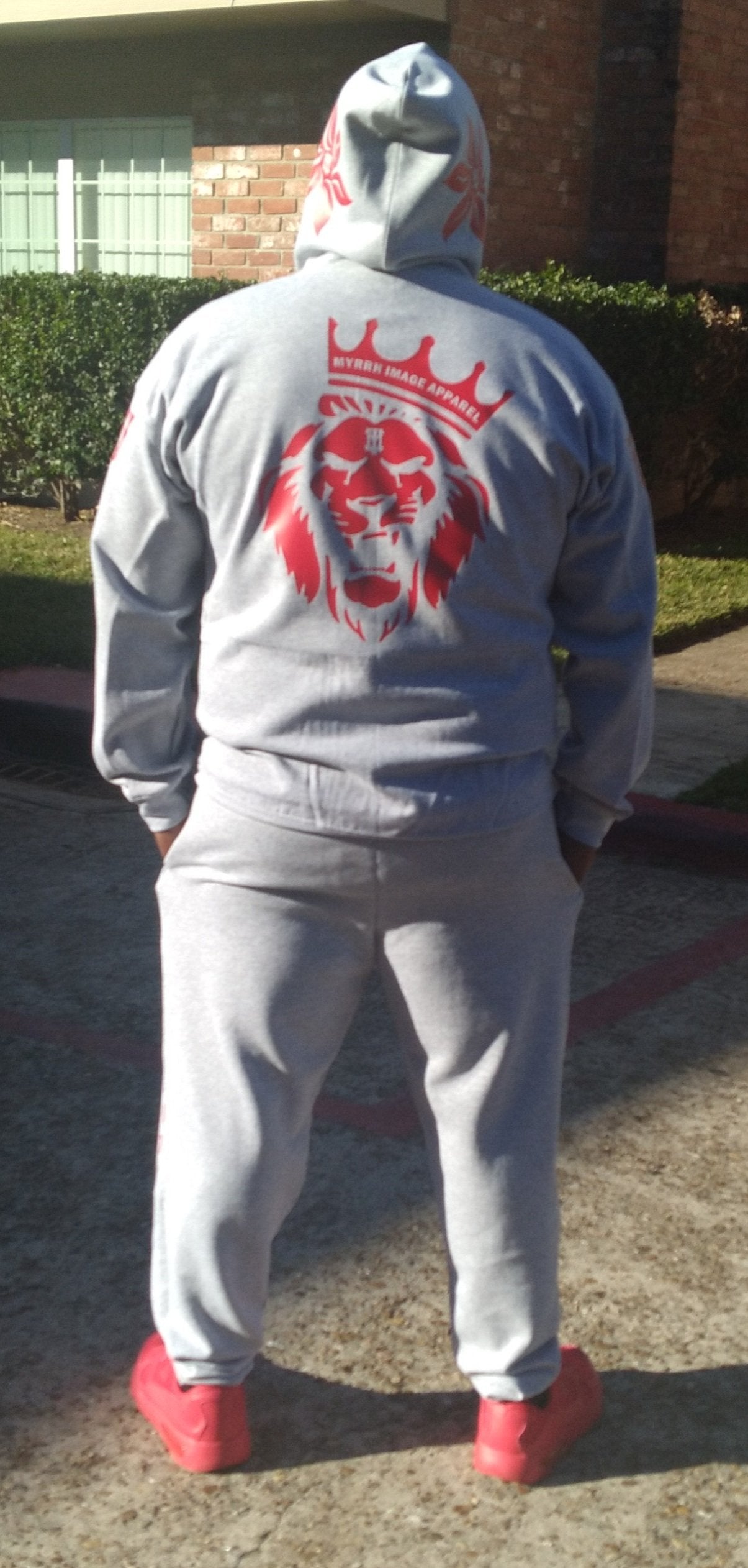 Custom Zip- Up Hoodie and Jogger Sweatpants- Unisex